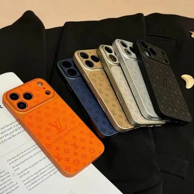 Leder Handyhülle für iPhone 17 Pro 17 Pro Max Handyhülle LOGO Luxus Design1