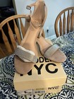 Madden NYC chunky Heel Sandal 8.5 Blush — photo 1