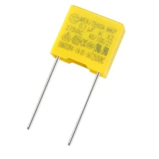 10 x Polypropylene Film Safety Capacitor 0.1uF 275VAC X2 MKP