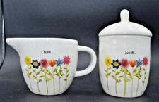 Rae Dunn Sugar Creamer Bloom Flowers by Magenta Rae Dunn Artisan Collection