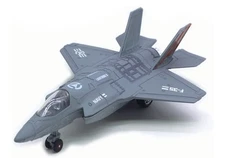 High Simulation 1:72 Alloy F35 Jet Aircraft Model Sound&Light Airplane Toys g