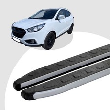Trittbretter passend für Hyundai iX35 ab 08/2009-07/2015 (Model: DOLU, Farbe: SI