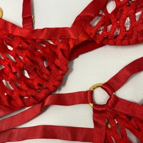 Agent Provocateur Bubbles Red Set AP3 Medium NWT