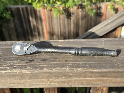 #ad Husky 3 8” Drive Ratchet 10” Long Black Finish Quick Release $28.99