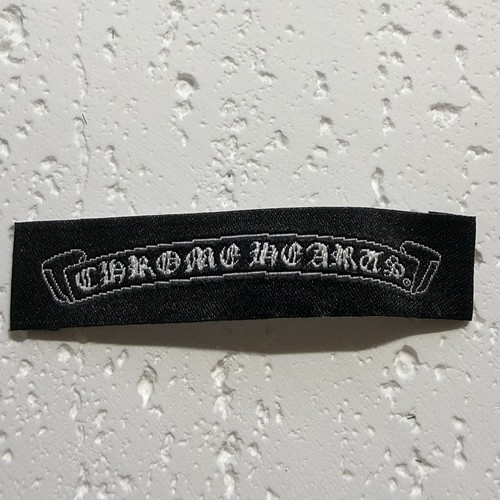 Chrome Hearts 1 Designer Tag LABEL Replacement Sewing Accessories 6 X 1 cm