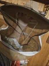 Beekeeping Fishing Veil Straw Hat Mesh Face Bug Protection Ronaldino 17271