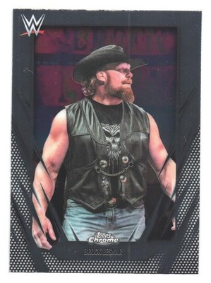 2026 Topps WWE Chrome Wrestling Card 168 Brock Lesnar