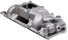 Air Flow Research Bbc Oval Port Intake Manifold - Dual Plane Mpn Afr4910 For Che Air Flow Research Bbc Oval Port Intake Manifold - Dual Plane Mpn Afr4910 For Che