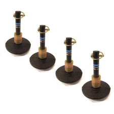 (Pack of 4) Buyers Products Snowplow Cast Iron Shoe Assembly for Boss Heavy-Duty