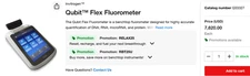 Thermo Invitrogen Qubit Flex DNA RNA Oligo Ion Protein 8-channel Fluorometer