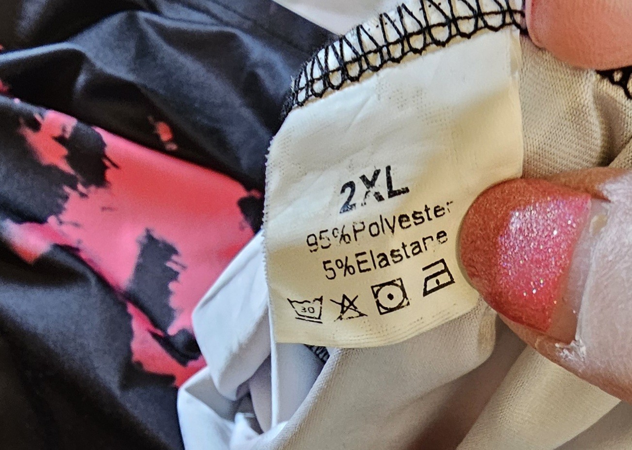 skeleton Polyester/ Elastane shirt Women's Size 2x - image 6