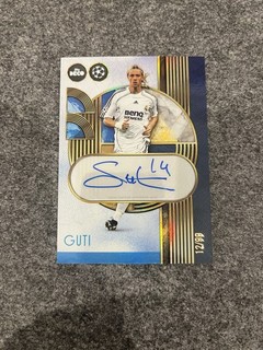 Topps Deco 24/25 Real Madrid Guti Auto 12/99 Legends Champions League