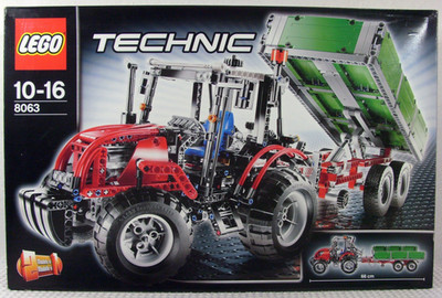 LEGO Technic 8063 ''Tractor with Trailer'' NEU OVP (Traktor Bauernhof Farm Model)