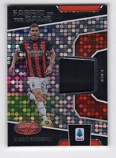 2020-21 Panini Chronicles Fabric Alessio Romagnoli #FG-AR Relic /49 AC Milan