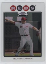 2008 Topps Chrome Refractor Adam Dunn #92 15fy
