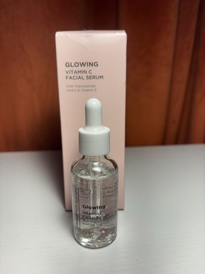 Global Beauty Care Vitamin C Facial Serum Glowing, 1 fl oz