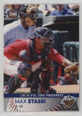 2014 Brandt Pacific Coast League Top Prospects Max Stassi #22 1c7