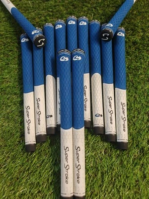 1x SuperStroke S Tech 2 Farbe Blau Tour Golf Griffe Midsize Universal GRATIS BAND