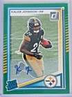 2025 Donruss Optic Kaleb Johnson Green (RAW)