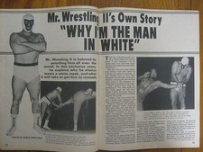 1976  The Wrestler Mag (MR WRESTLING II/CHIEF  JAY STRONGBOW/BLACKJACK  MULLIGAN