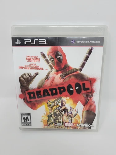 Deadpool (Sony PlayStation 3, 2013) PS3 Tested & Working Complete CIB