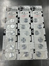 1 SMALL PACKAGE TRADESHIP ALUMINUM GEAR 59 TEETH SLOT CAR 5-40 THREADED BORE 64P