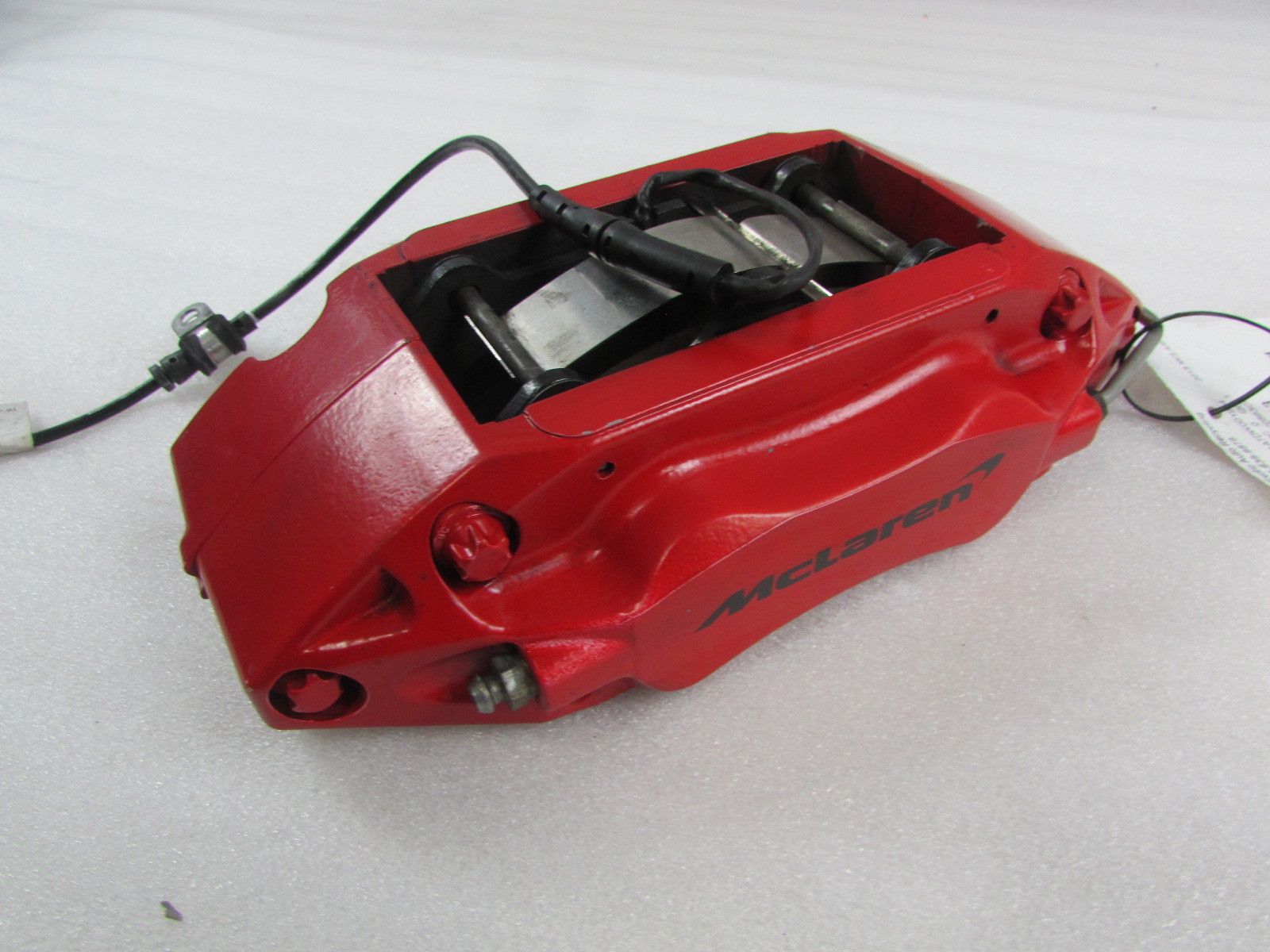 McLaren MP4-12C, LH, Left Front Brake Caliper, Red, Used, P/N 11C0563CP