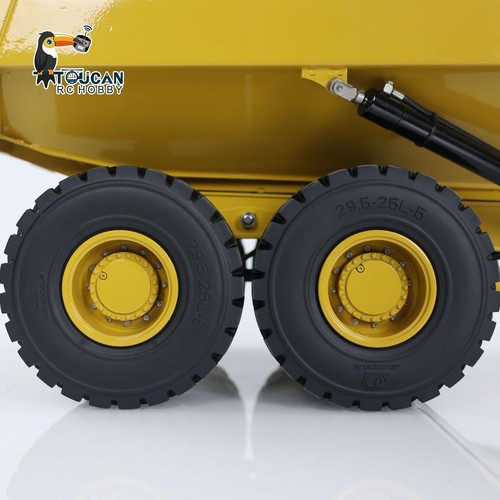 1/14 RC Metal Hydraulic Articulated Truck DIM K745 6*6 Pump Valve 745D Motor - Picture 13 of 21