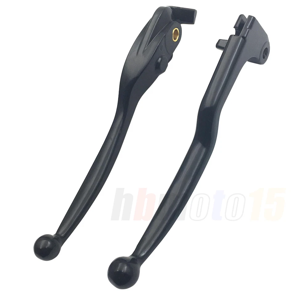 Black Brake Clutch Hand Levers Slender Aluminum For 2003 - 2006 CBR 600 RR  - Imagem 3 de 4