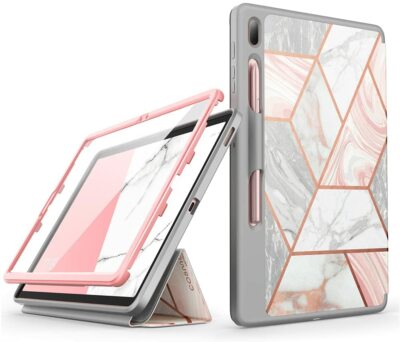 i-Blason for Samsung Galaxy Tab S7 FE 12.4'' Smart Case Screen Cover +Pen Holder