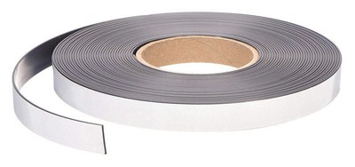 Magnetic Strip, 50 ft. L, 3/4 in W