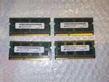 Lot of 4 Micron 4GB 2RX8 PCL3L-12800S-11-11-FP RAM