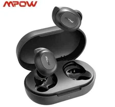 Mpow Mdots Bluetooth 5.0 Headset TWS Wireless Earphones Earbuds Bass Headphones