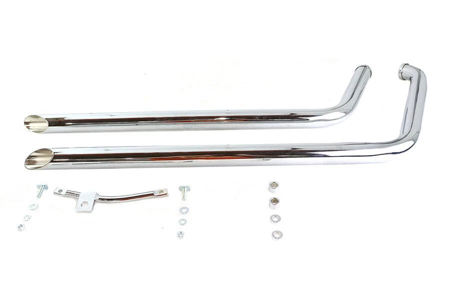 Juego de tubos de escape de escopeta de 40 pulgadas para Harley-Davidson Foto 4 de 4