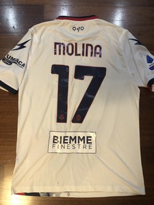 MAGLIA crotone molina vs bologna- MATCH WORN 2020/21 | eBay
