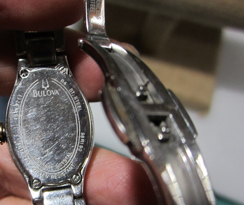 Bulova 98R190 Diamanten zweifarbig weißes ovales Zifferblatt Damen Dresswatch Edelstahl - Bild 14 von 24