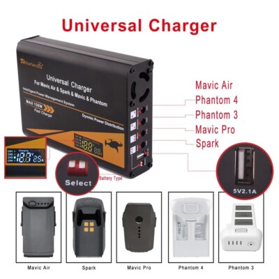 Battery Charger for DJI Mavic Air Spark Mavic Pro Phantom