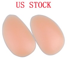 2Pc Silicone Padded Bum Hip Buttocks Enhancer Butt Underwear Booty Shaper Lifter
