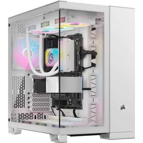 Corsair iCUE LINK 6500X RGB Midi Tower Bianco (CORSAIR LINK 6500X RGB WHITE MID