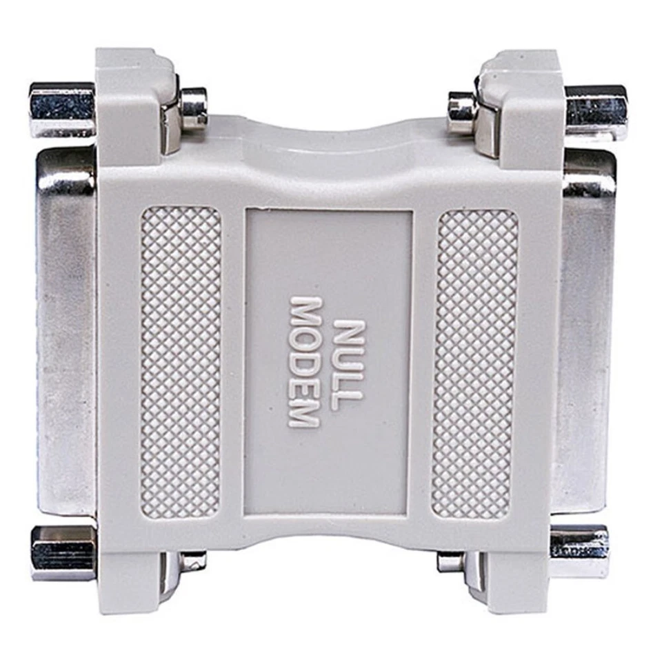 3x DB25 25 Pin Female to Female Parallel Port Null Modem Adapter Gender Changer - Image 2 of 2