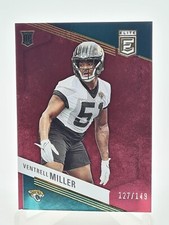 Ventrell Miller 2023 Donruss Elite Rookie Maroon 127/149 #194 Jaguars RC