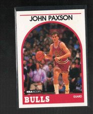 1989-90 NBA Hoops #89 John Paxson Chicago Bulls