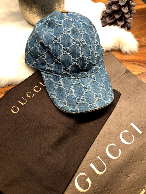 gucci kappe blau