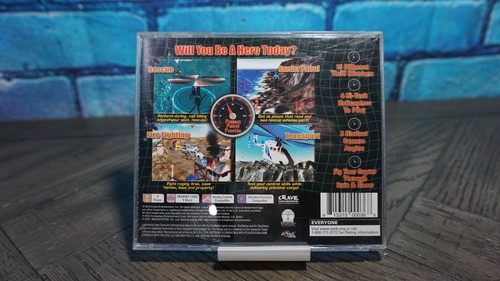 Rescue Copter (Sony PlayStation 1 PS1, 2002) Game, Case, and Instruction Manual - Picture 2 of 3