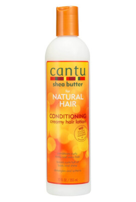 Cantu Sheabutter natürliche Haarpflegecreme Haarlotion 355 ml UK KOSTENLOSER VERSAND