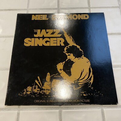Neil Diamond Jazz Singer Soundtrack LP Capitol Records 1980 SWAV-12120 VG+/ VG+