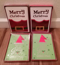 Happy Holidays Boxed Christmas Cards with Envelopes 32-Count 