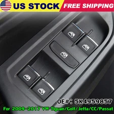 Master Power Window Switch Front Left Driver for VW Passat Tiguan Jetta Golf CC