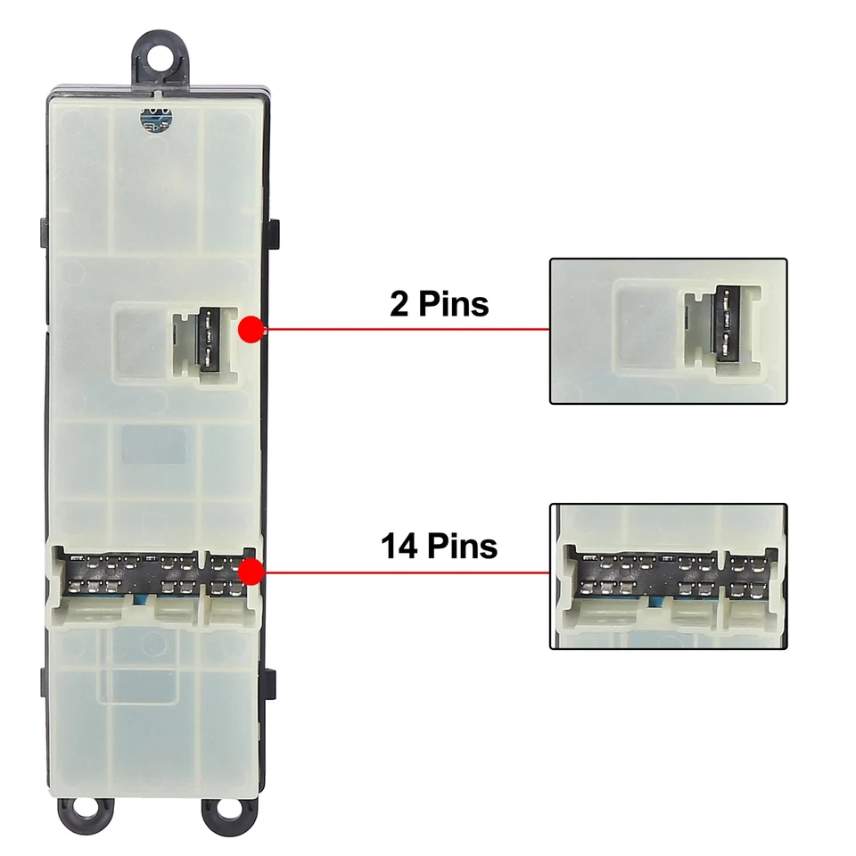 Master Window Switch Control for Nissan Pathfinder 2007 2008 2009 2010 2011 2012 Foto 4 de 4
