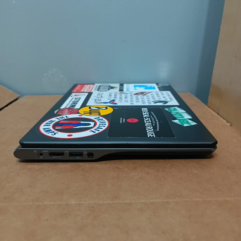 Acer C720-2800 ZHN Chromebook 64GB M.2 NGFF SSD Gray Celeron 2955U 4GB RAM - Image 4 of 4